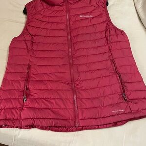 Columbia Crimson Quilted Vest